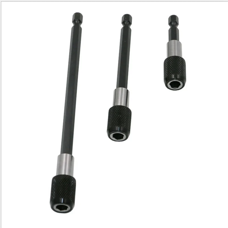 3 шт./компл. 60/100/150 мм 1/4 дюйма шестигранным хвостовиком Quick Release отвертка бит