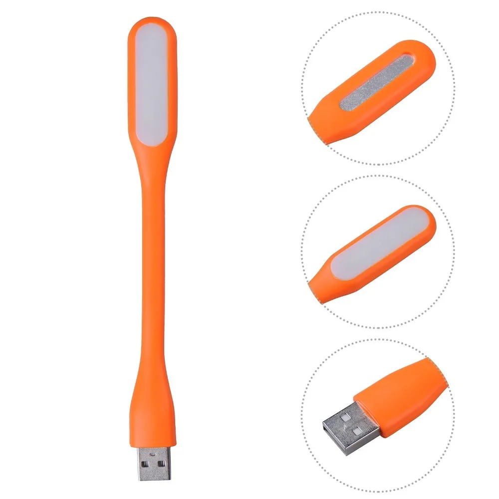 Гибкая переносная USB Светодиодная лампа LAIDEYI гибкий светильник для ноутбука