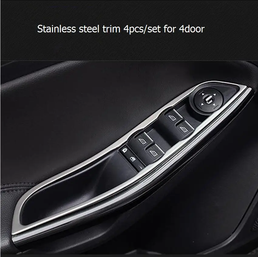 4 шт./набор наклейки на подлокотник для двери автомобиля Ford Focus 3 2012 2018|interior door