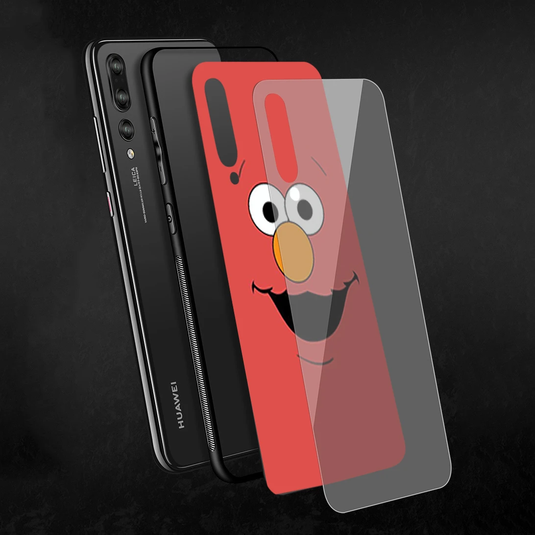 Стеклянный чехол Lavaza Elmo из ТПУ с изображением печенья монстра для Huawei Mate 20 P10 P20 P30