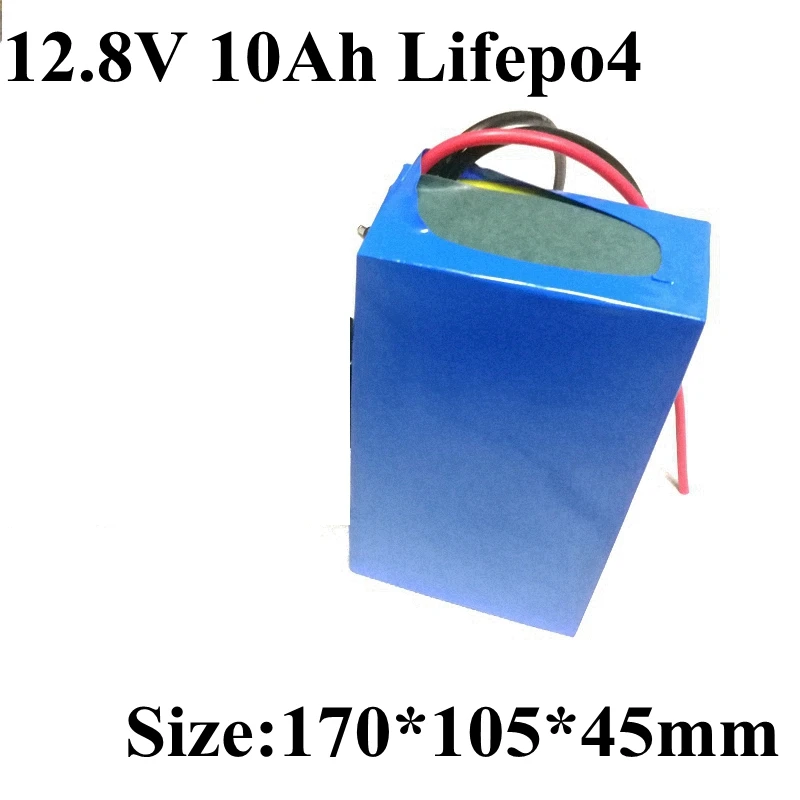 Lifepo4 12v 10Ah батарея 4S 12,8 v 13v lifepo4 BMS 15A 12ah для внешней камеры вспышка светодиодный светильник солнечные электроинструменты+ 14,6 v зарядное устройство