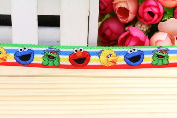 5/8 ''Бесплатная доставка складной Эластичный FOE elmo Печатный головной убор