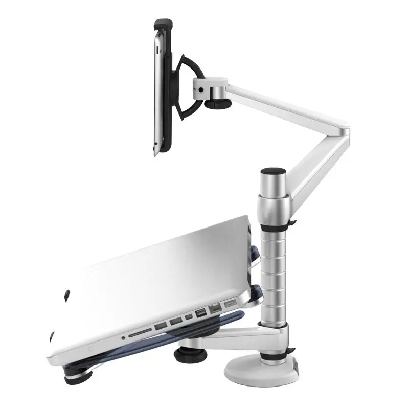 Подставка для ноутбука с регулируемой высотой из алюминия универсальная