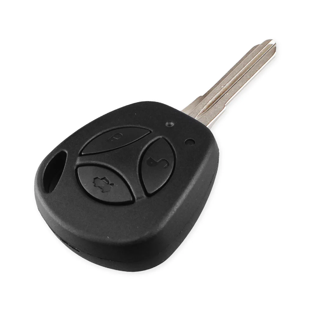 KEYYOU 20X 3 Buttons Flip Replacement Car Key Shell For Lada Vesta Granta Priora Kalina Auto Blank Remote Case Cover Fob | Автомобили и
