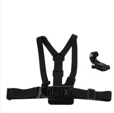 Chest stra for GoPro Для экшн-камеры GoPro Xiaomi yi 4K аксессуары Hero7/6/5/4/3 сеанса мобильного телефона нагрудный ремень на голову набор плечевой ремень для спортивной экшн-камеры SJCAM аксессуары для камеры Go Pro - Цвет: Chest stra for GoPro