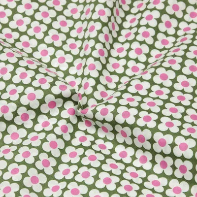 color 3 1 метр однотонная хлопковая ткань с принтом ручной работы DIY Одежда платье детская одежда хлопок T529 - Цвет: color 3
