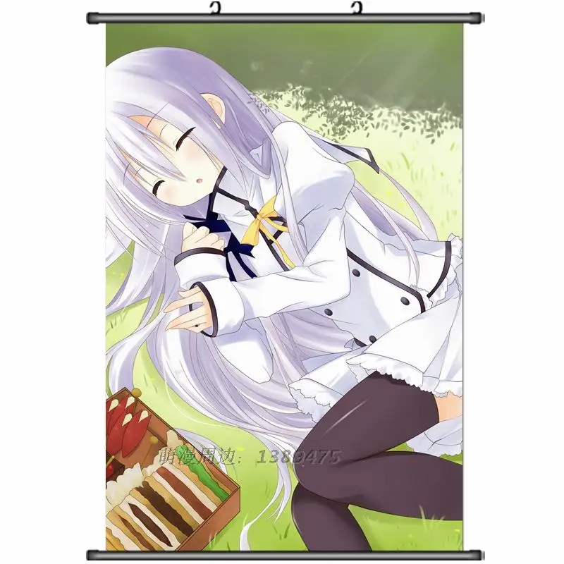 17 Японское аниме Seirei Tsukai no Blade Dance Клэр Руж и ринслет лоуренфрост домашний Декор настенный свиток плакат декоративная картина - Цвет: 17