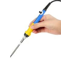 t12 dc 12 24v 75w mini adjustable temperature 200 400c electric soldering iron welding tool with t12 k tip