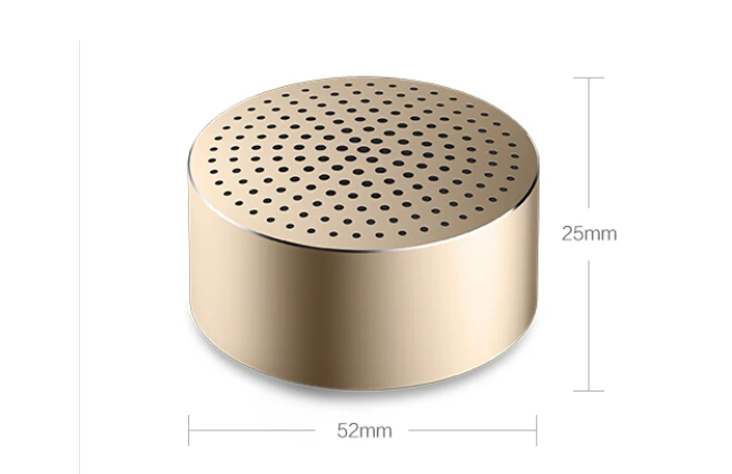 Xiaomi mi портативный Bluetooth динамик(Маленькое аудио) Bluetooth 4,0 беспроводной mi ni Metal идеальный баланс 4h P mi c