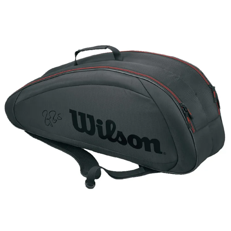 Бренд wilson Raquete De Tenis Backup Новая задняя Сумка для тенниса 6 комплектов оборудования