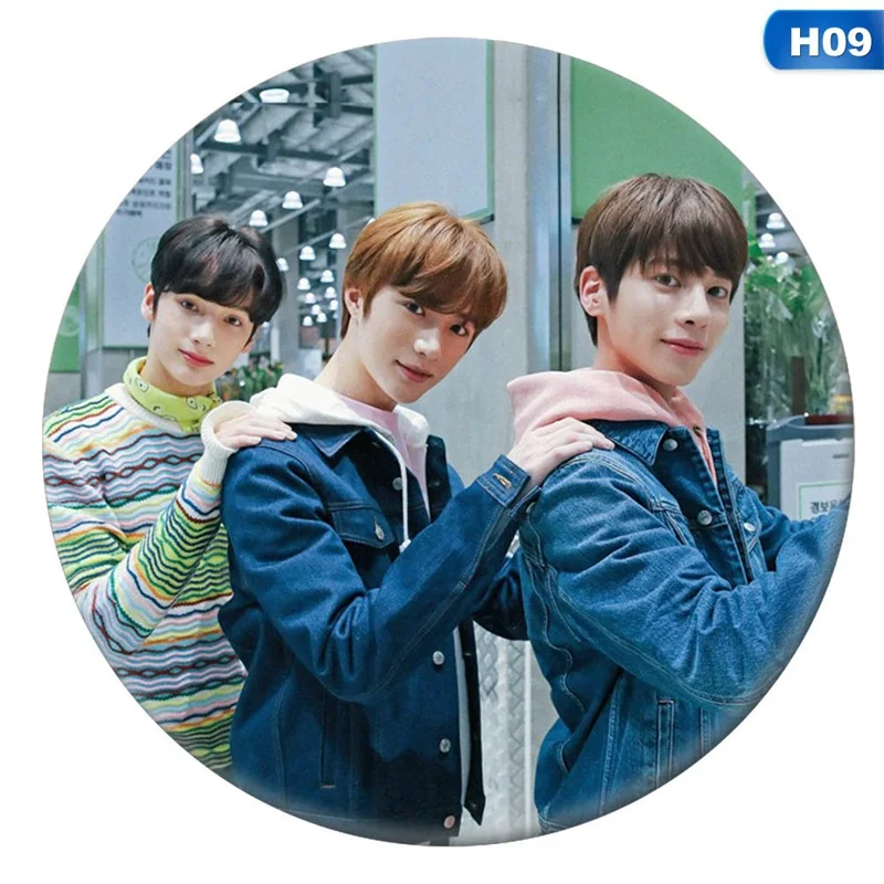Корейская KPOP TXT TOMORROW X TOGETHER брошь, значок на булавке/нагрудная булавка сувенир подарок аксессуары для одежды шляпа украшение для рюкзака