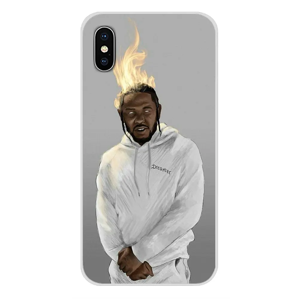 Для Samsung Galaxy A3 A5 A7 A9 A8 Star A6 Plus 2018 2015 2016 2017 мягкие прозрачные чехлы Чехлы rapper Kendrick Lamar