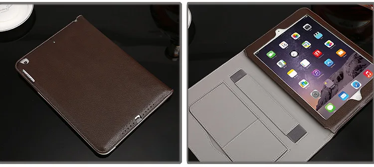 Dir-Maos для iPad Pro 12,9 ''чехол версия кожаный смарт-чехол ультра тонкий кожаный Стенд ручной держатель мягкий ручной ремень