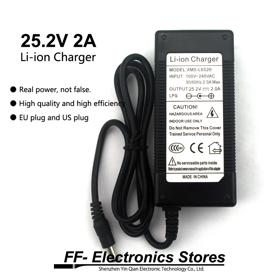 Зарядное устройство VariCore для литиевых аккумуляторов 25 2 в А 18650 6 нитей постоянный