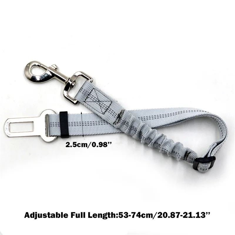 Нейлоновый Регулируемый поводок для собаки|lead leash|reflective petdog car safety |