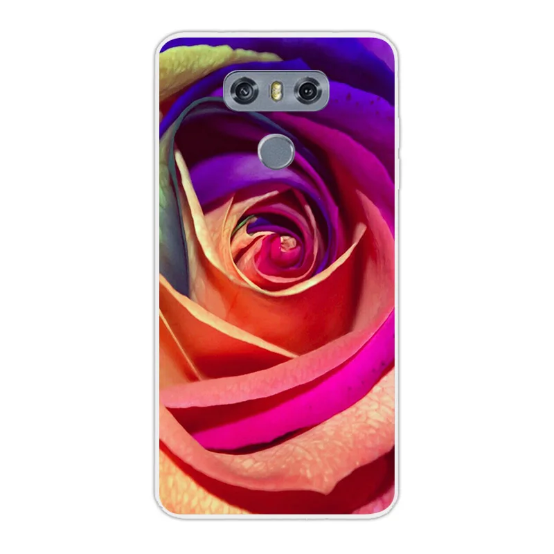 Fashion TPU Soft Silicone Colored Phone Case For LG G6 5.7 inch Cases Ultrathin Back Cover H870DS H870 Mobile Shell |