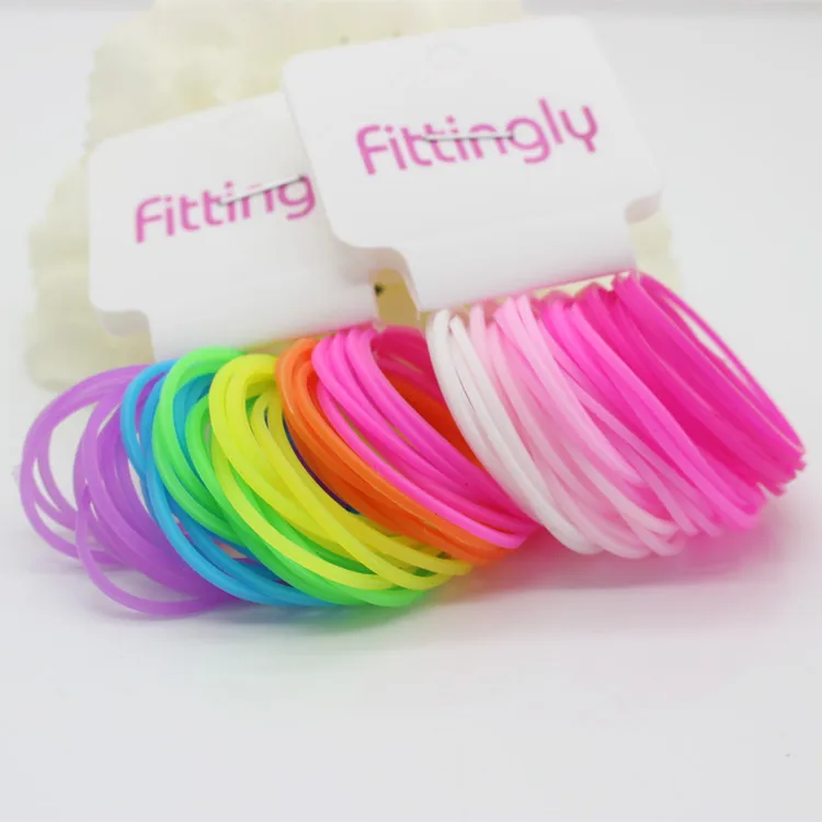 Лидер продаж эластичные резинки для волос девочек 48 шт./лот Детская резинка