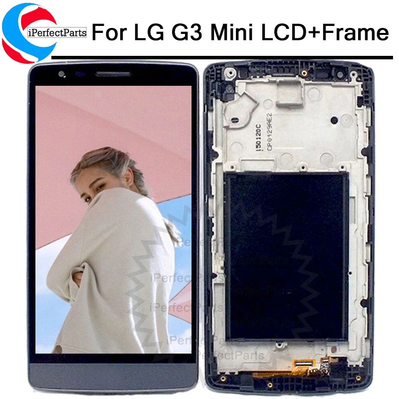 5 0 &quot1280x720 для LG G3 Мини ЖК дисплей с рамкой дигитайзер Замена S экран G3S D722 D724