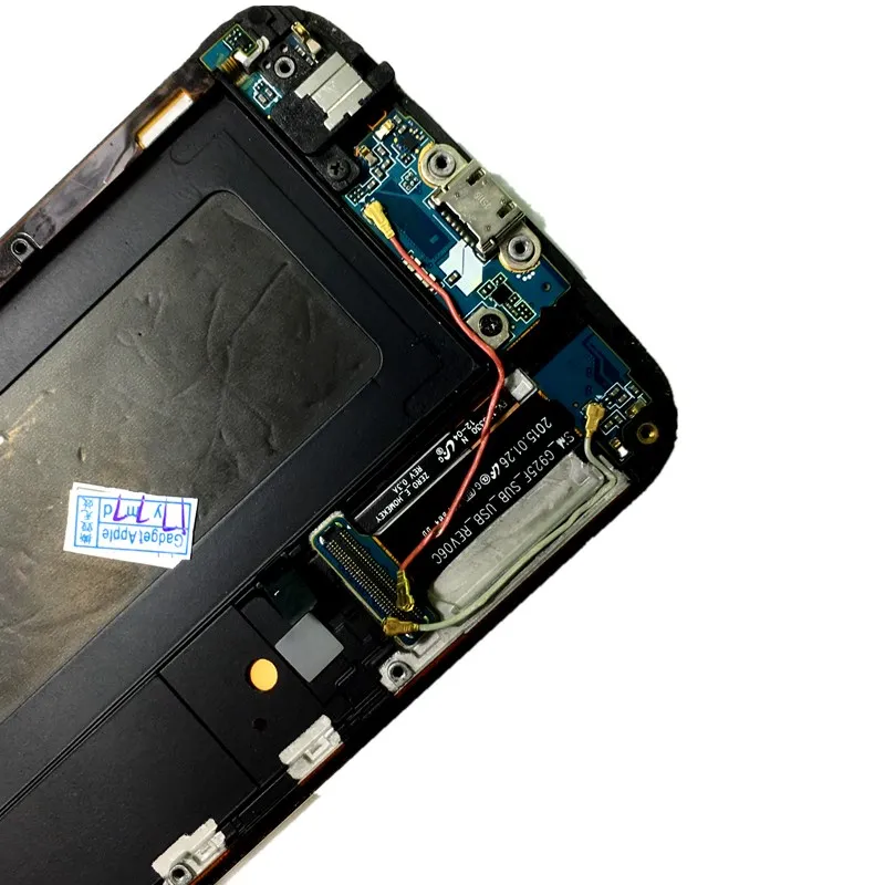 SYART для Samsung Galaxy S6 Edge ЖК-дисплей Дисплей Сенсорный экран планшета в сборе с рамкой