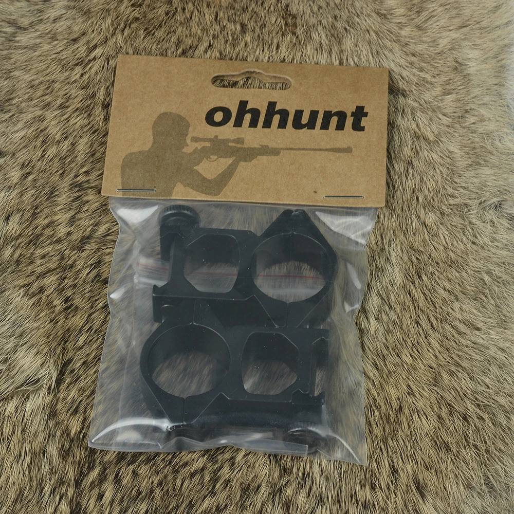 Ohhunt 25 мм 1 дюйм 2 шт. высококлассные рельсы для прицела Пикатинни фонарика охоты