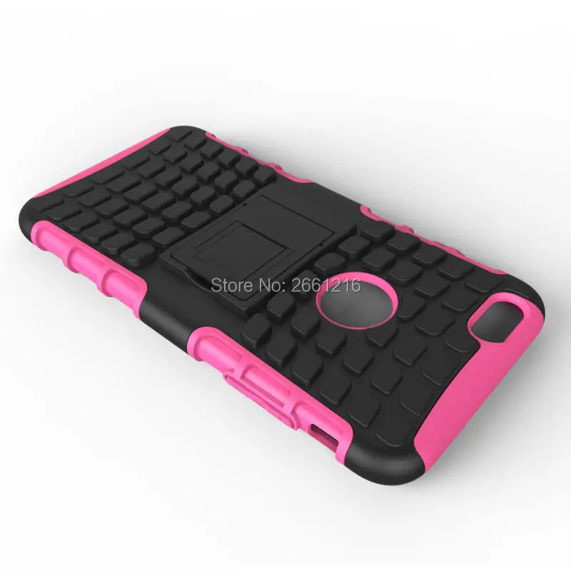 I6 6 S противоударный ТПУ мягкий и жесткий ПК Двойной Панцири Назад Чехол держатель