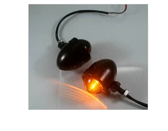 Black Front + Rear Turn Signal Light For Honda Shadow Spirit Sabre Aero ACE Steed VLX 400 600 1100 DLX VTX1300 1800 Magna VF 250 |