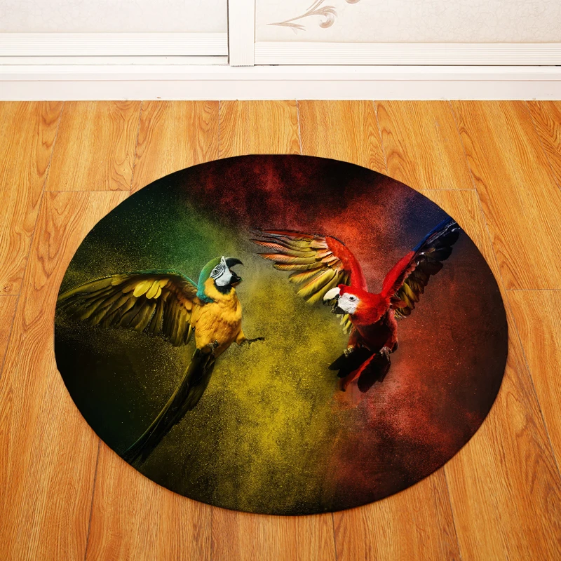 Круглый коврик для гостиной спальни домашнего декора Детский мягкий игровой