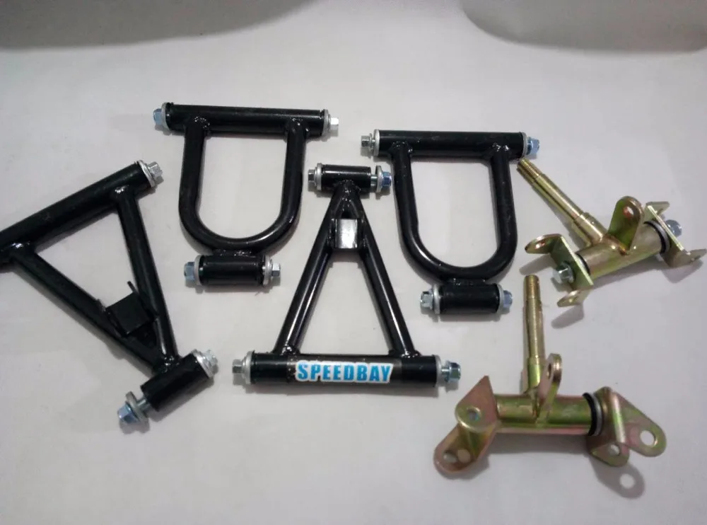 ATV GO KART KARTING DIY передние верхние нижние рычаги Swingarms фланцевая втулка с стойкой