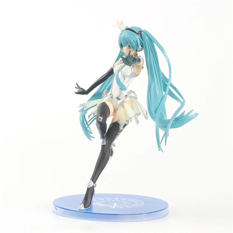 Hatsune Miku Racing 22 см аниме фигурка игрушка для детей Коллекция день рождения T003 |