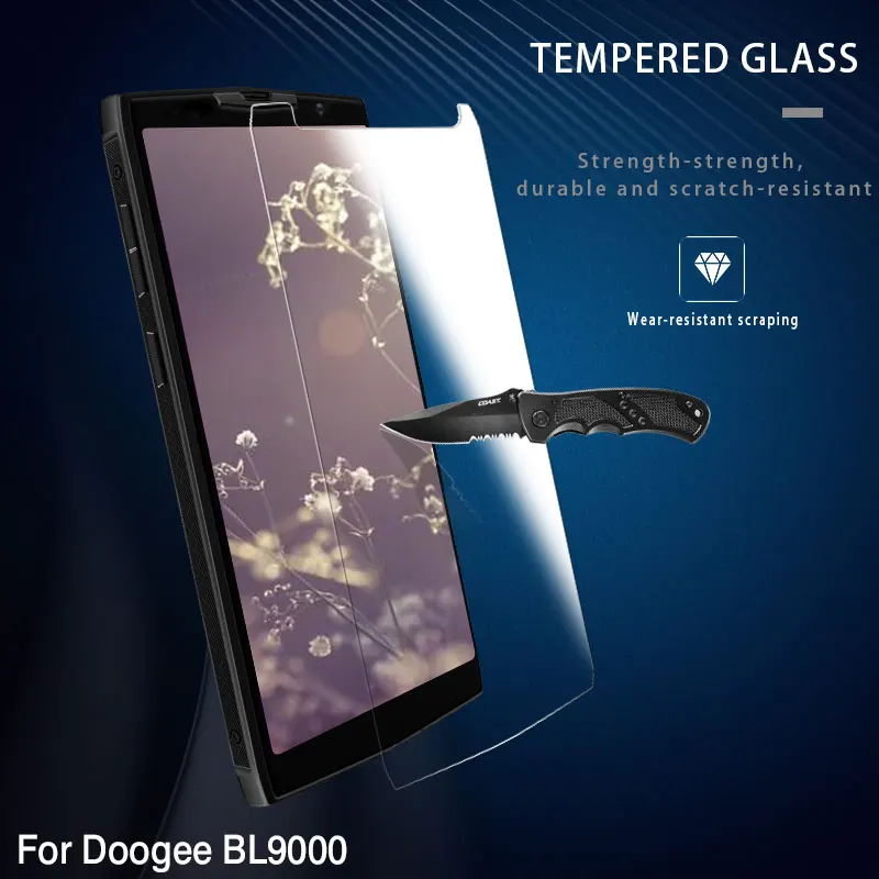 DyGod Для Doogee BL9000 закаленное Стекло 5 99 дюймовые передние Экран защитная Пленка