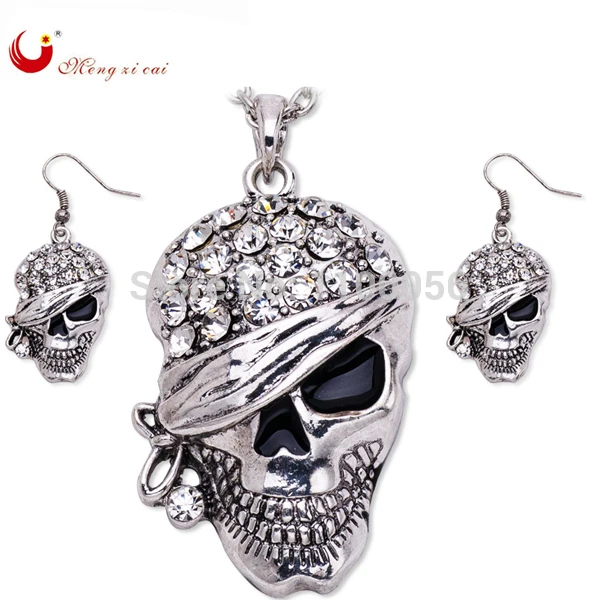 Панк Рок Череп со стразами ожерелье мужское колье Femme Max Colar Masculino Neckless мужские массивные Этнические женские ожерелья
