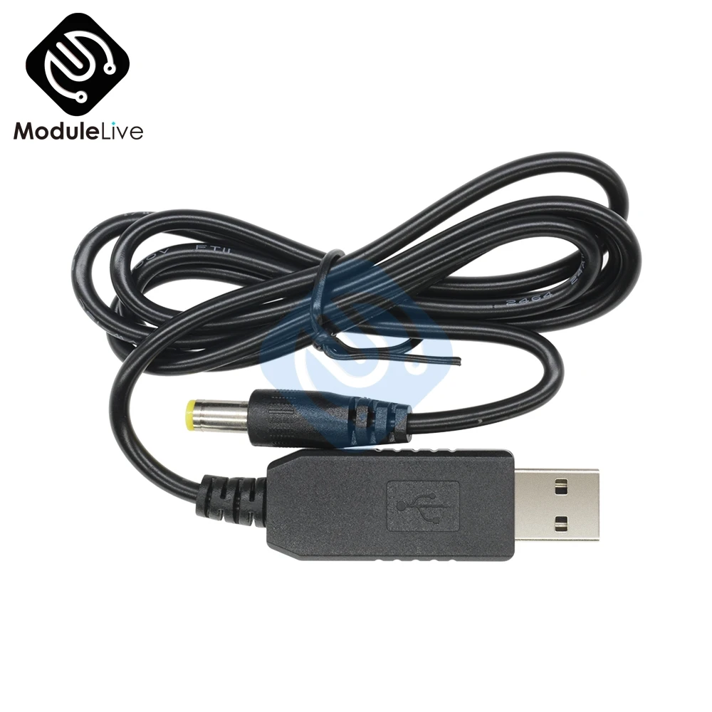 USB DC 5V to 12V Step up Cable Module Converter 2 1x5 5mm Male Connector | Обустройство дома