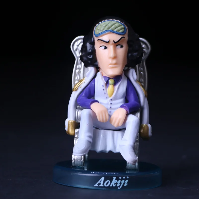 Экшн фигурка морского флота генерала адмирала из ПВХ 6 шт./лот Аниме One Piece Akainu Garp Ace