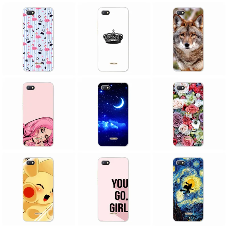 Case for Xiaomi Redmi 6A 4X Note 3 Mi A1 4 Pro 4A 5 6 pro 5A Cat Cover Silicone Phone Tpu Funda Coque E802 |