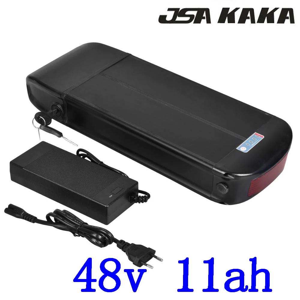 48V 10AH Электрический велосипед Батарея 12AH 11AH литий подходит 750W 350W фара для