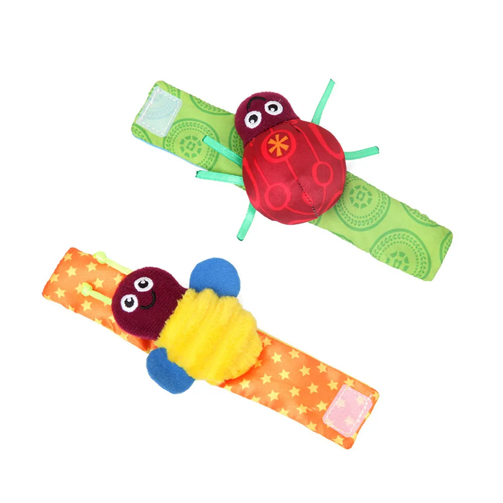 2 шт. милые животные Младенцы Дети руки запястья колокол мягкие игрушки|Мягкие