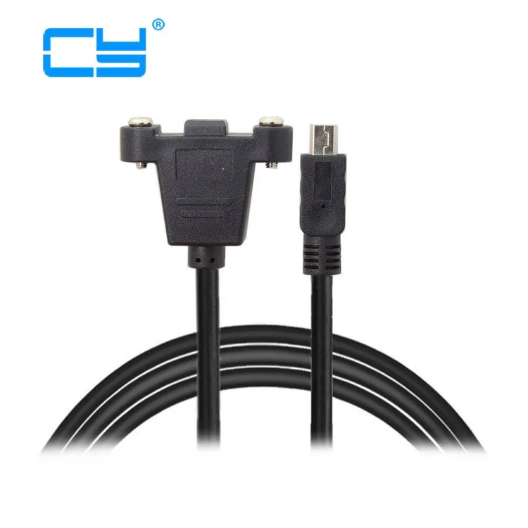 3 м 5 Панель Тип крепления мини USB 5Pin папа к женскому Удлинительный Кабель адаптер