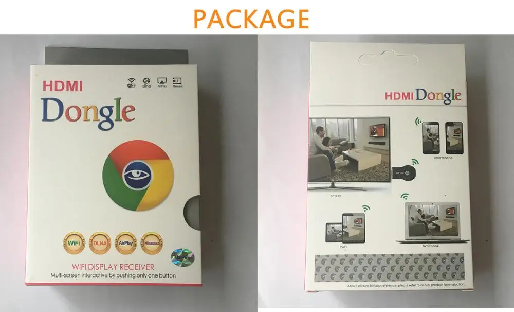 Мини Ezcast tv stick Dongle 1080P wifi медиаплеер ezcast M2 dongle поддержка Miracast DLNA Airplay для windows ios andriod