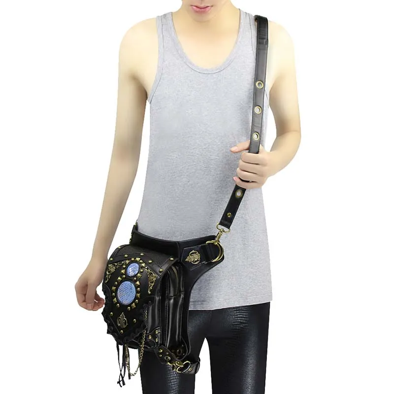 Модная черная кожаная сумка мессенджер через плечо винтажные Ретро сумки в стиле