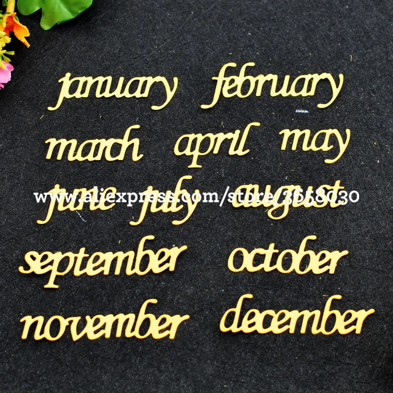 Металлические высекальные штампы для скрапбукинга сделай сам|Вырубные штампы| |