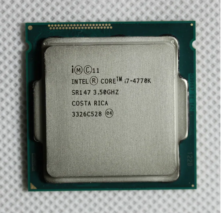 Б/у процессор Intel Core i7 4770K SR147 3 5 ГГц четырехъядерный LGA 1150|i7 laptop|i7 computeri7 720qm |