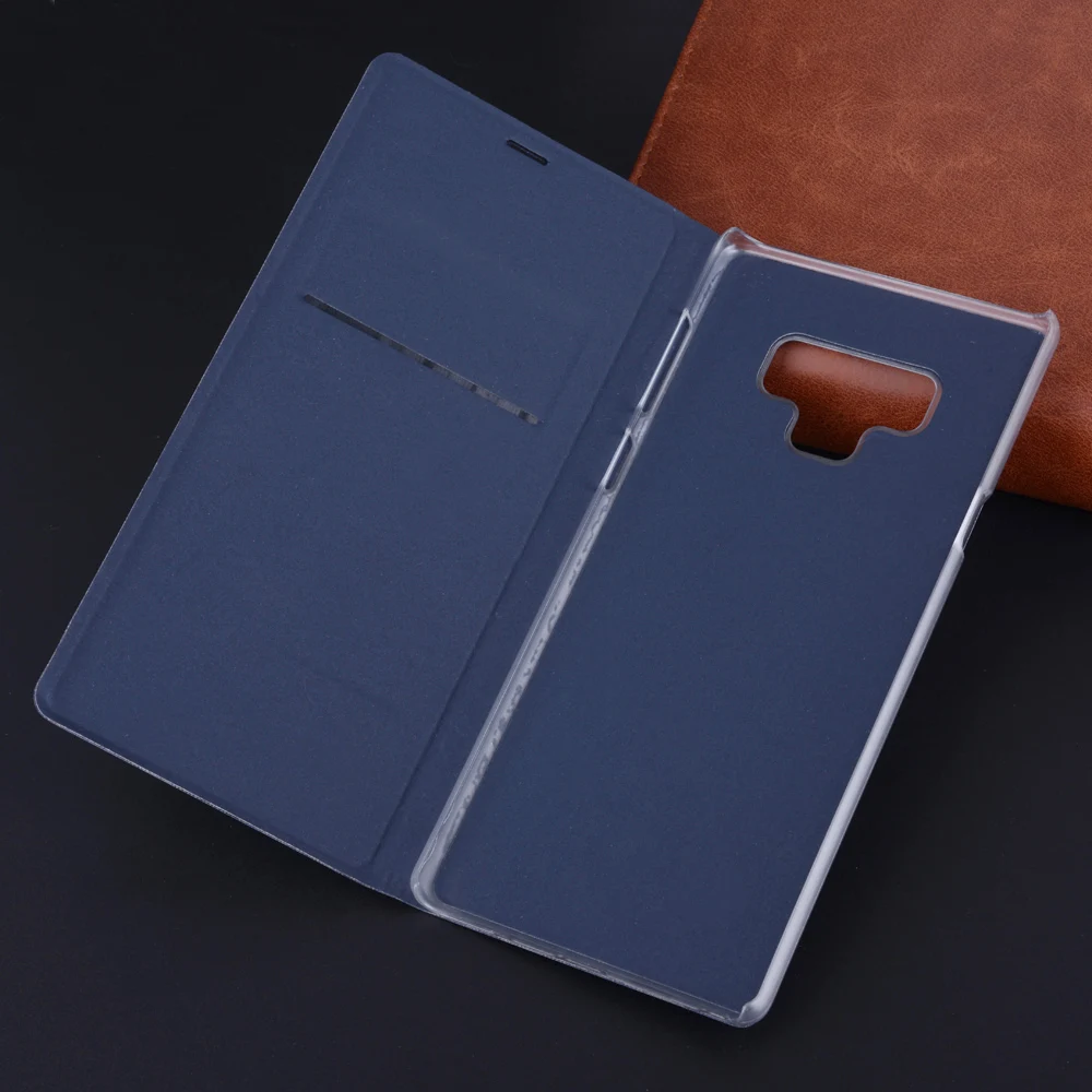 Роскошный кожаный флип-чехол для samsung Galaxy Note 9 SM N960 Чехол-бумажник С слот для карт для samsung Note9, SM-N960F, противоударный чехол