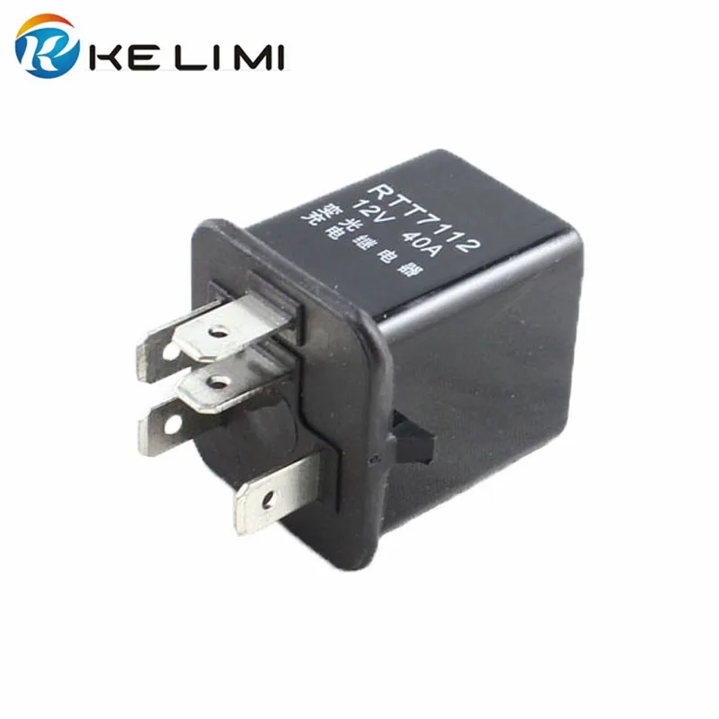 KELIMI 12V 40A реле 5 контактов автомобильное освещение диммер высокого напряжения