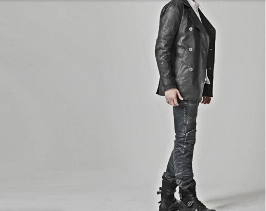 Джинсы uglyBROS с перьями синие и серые для езды на автомобиле | Автомобили мотоциклы