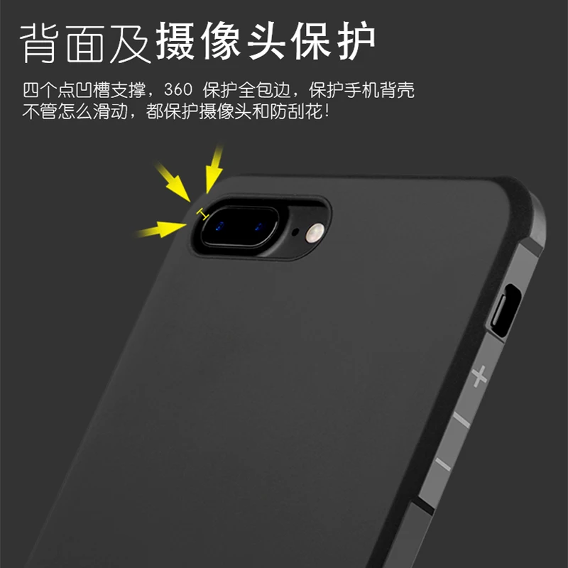 Элитный бренд силиконовый чехол для Apple iPhone 7 8 Plus дракон узор Дизайн Гибкая ТПУ