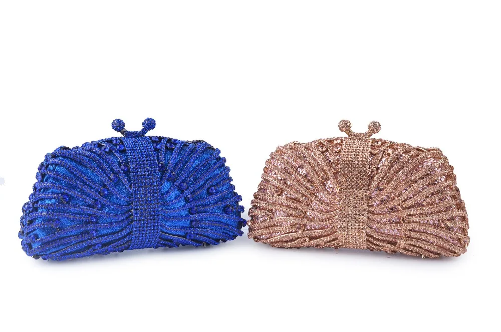 XIYUAN Fashion pink/blue/gold Cluch Bags Party Chain Handbags for Women prom Evening Formal bridesmaid Female clutch Purse | Багаж и сумки