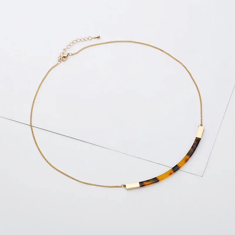 Женский винтажный браслет черепахового цвета Круглый акриловый на запястье с