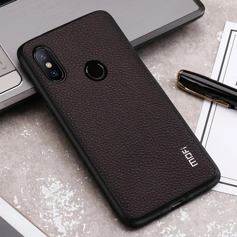 Чехол для Mi Max 3 чехол Mofi Xiaomi из искусственной кожи Max3 твердая деловая задняя