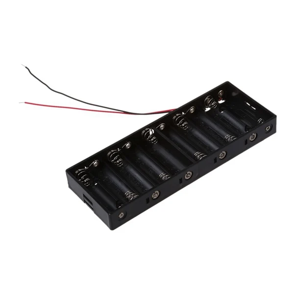 Топ пластиковый корпус батареи держатель коробка для 10x1 5 V AA батареи| |