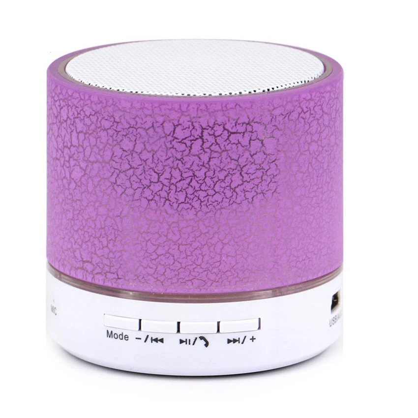 REOTGTU LED MINI Bluetooth Speaker A9 TF USB FM Wireless Portable Music Sound Box Subwoofer Loudspeakers For Phone PC with Mic |